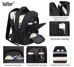 profil compact si elegant al rucsacului privit din lateral