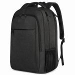 rucsac laptop Halber Style&Storage Plus 17.3 inch negru impermeabil