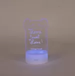 Lampa decorativa 3D