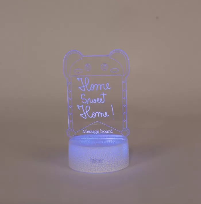 Lampa decorativa 3D