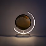 efect de lumina ambientala proiectat in camera pe timp de noapte