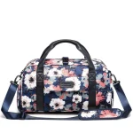 Geanta sport Kinmac Camellia cu imprimeu floral impermeabil